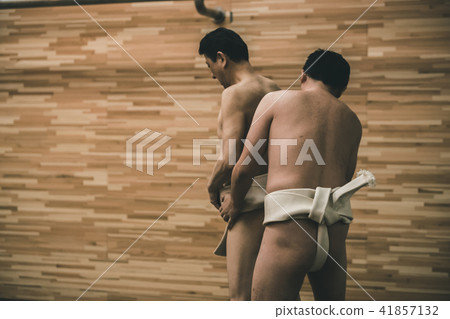 sumo wrestler's loincloth, tighten, sumo 41857132