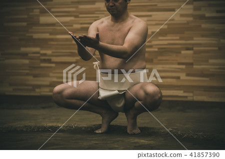 sumo, sumo wrestling, training 41857390
