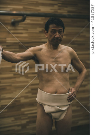 sumo, sumo wrestling, training 41857587