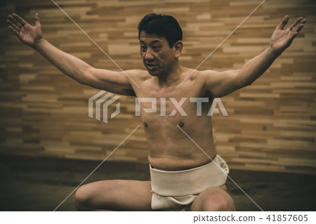 sumo, sumo wrestling, training 41857605