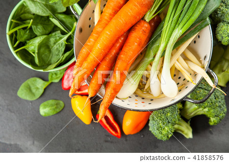 Assortment of fresh vegetables Assortment of fresh vegetables 41858576