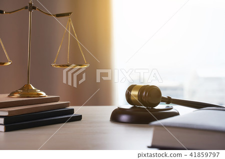 Judge gavel with Justice lawyers lawyer working Judge gavel with Justice lawyers lawyer working 41859797