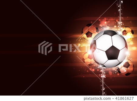 Football Sport Bright Background 41861627