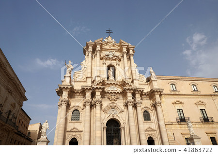 Ortigia Syracuse sicily italy  Archimede place 41863722