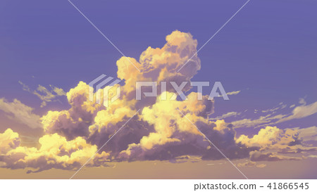 Sunset and Ice Cloud 41866545