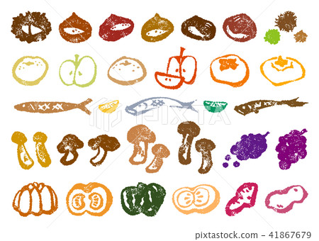Written autumn taste set pencil Written autumn taste set pencil 41867679