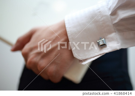 袖扣（身體部位無臉人員襯衫襯衫職稱總裁複製空間手） 41868414