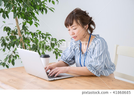 Dozing business woman 41868685