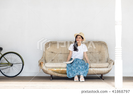 A young lady on the trip 41868797