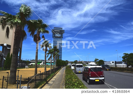 Cityscape of Oarai, Ibaraki Prefecture 41868864