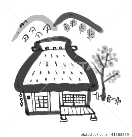 房屋屋頂形屋頂懷舊風景 41868889