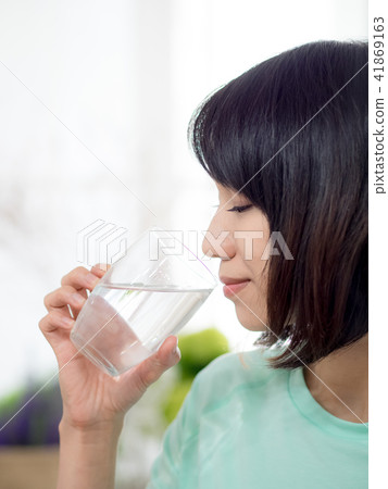 Woman after exercise 41869163