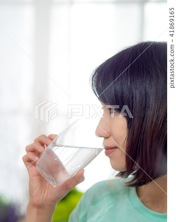 Woman after exercise 41869165