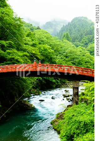 在日光的Shinkyo橋 在日光的Shinkyo橋 41870113