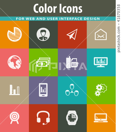 Business management and human resources icons set Business management and human resources icons set 41870358