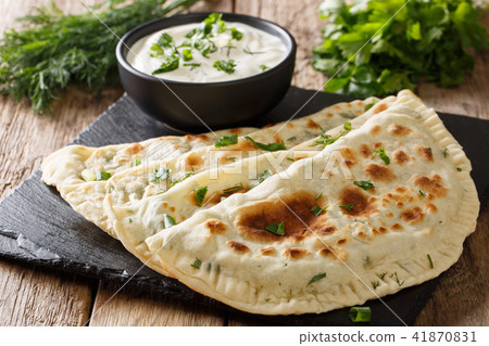 Delicious organic flat bread qutab 41870831