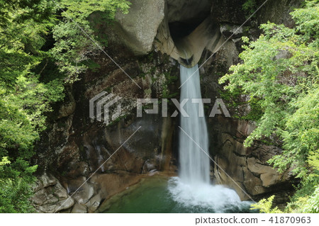 Immortal waterfall of Totsukawa village 41870963