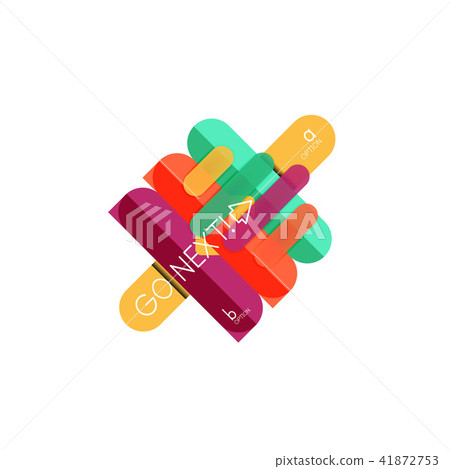 Abstract lines geometric infographic layoutAbstract lines geometric infographic layout, data Abstract lines geometric infographic layoutAbstract lines geometric infographic layout, data 41872753