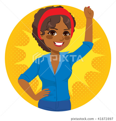 We can do it Woman 41872897