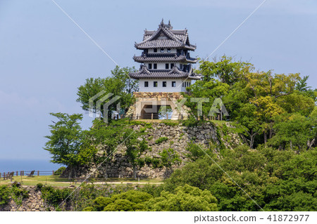 Sumoto Castle from Nishinomaru looking for a castle tower 41872977
