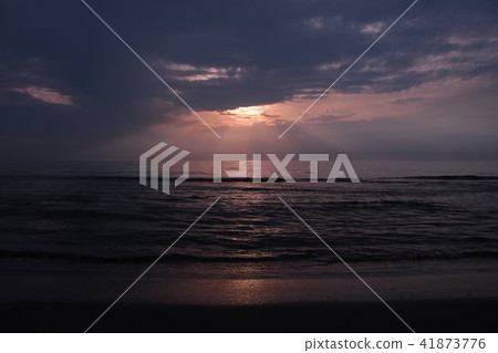 Dusk of Senri-gama, Ishikawa Prefecture 41873776