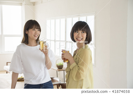 婦女生活方式放鬆 41874038