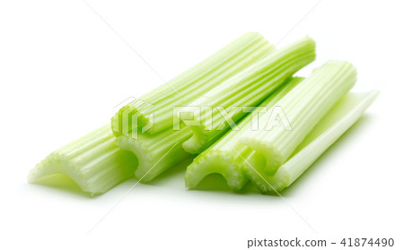 celery sticks isolated 41874490