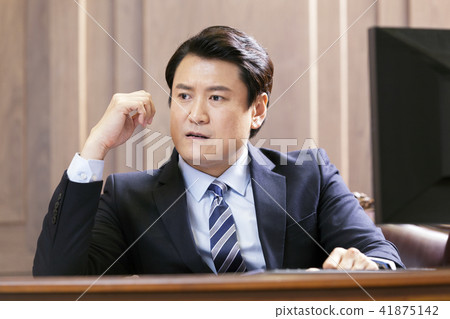Businessman, Business, CEO, President, Representative, Office, Office, Office, Company 41875142