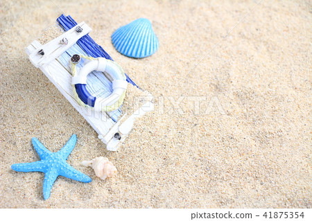 Summer sandy beach Summer sandy beach 41875354