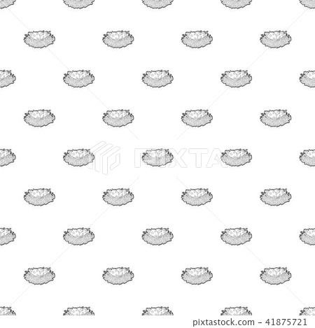 Bird nest with eggs pattern vector seamless - Stock Illustration ...