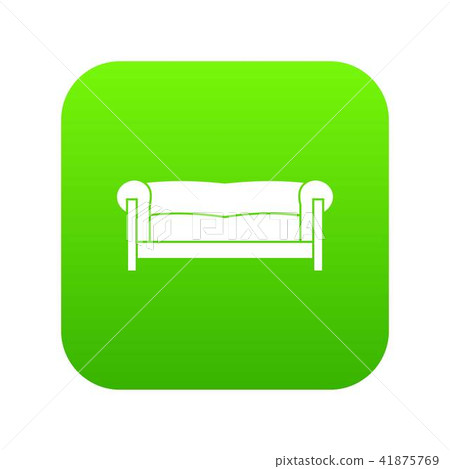 Sofa icon digital green Sofa icon digital green 41875769