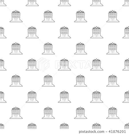 Hotel five stars pattern vector seamless Hotel five stars pattern vector seamless 41876201