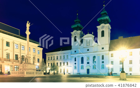 Cathedral of Gyor, Hungary 41876842