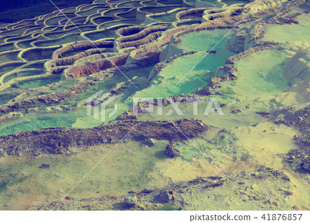 Thermal water in Egerszalok is colorful spa 41876857