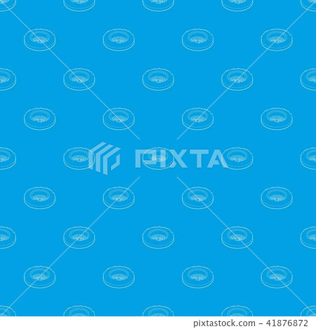 Golf hole pattern vector seamless blue Golf hole pattern vector seamless blue 41876872