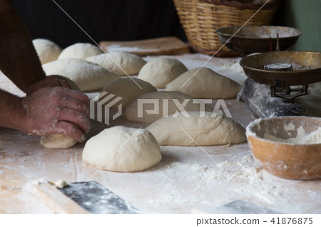 making of bread making of bread 41876875