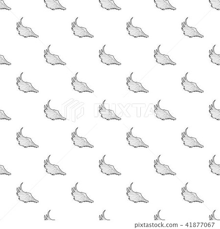 Bird big wing pattern vector seamless Bird big wing pattern vector seamless 41877067
