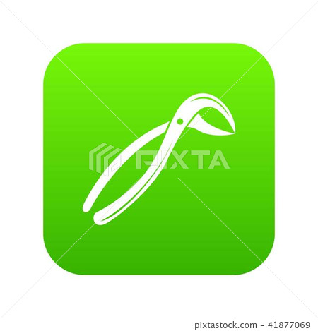 Tooth pliers medicine icon, simple black style 41877069