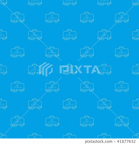 Railroad tank pattern vector seamless blue - Stock Illustration ...