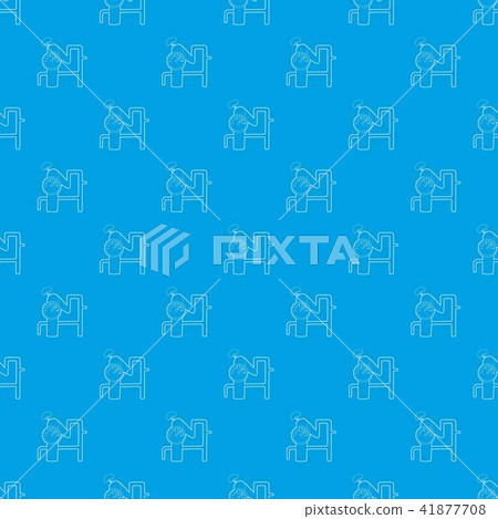 Indicator pattern vector seamless blue Indicator pattern vector seamless blue 41877708