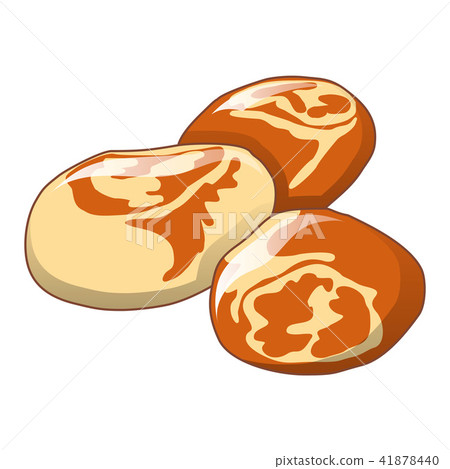 Brazil nut icon, cartoon style Brazil nut icon, cartoon style 41878440