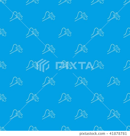 Studio retro microphone pattern vector seamless blue 41878781