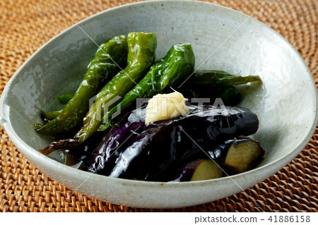 Summer vegetable side dishes Deep fried shrimps Summer vegetable side dishes Deep fried shrimps 41886158