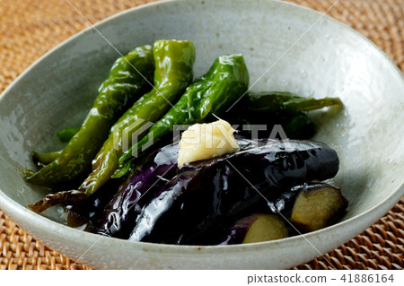 Summer vegetable side dishes Deep fried shrimps Summer vegetable side dishes Deep fried shrimps 41886164