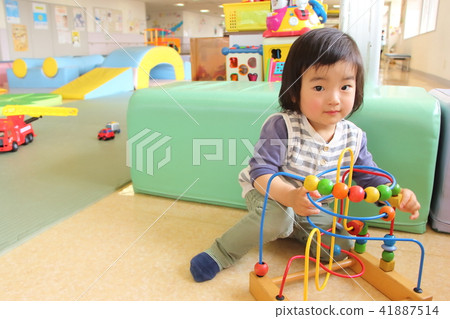 Children playing in the kindergarten 41887514