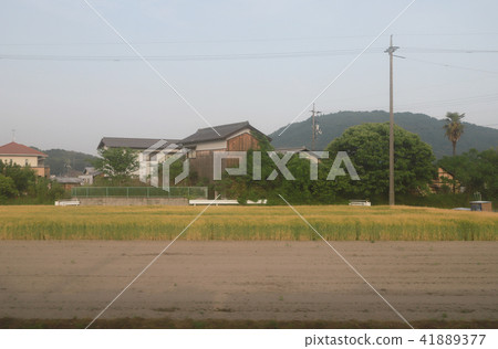 country side of Okayama view from train 41889377