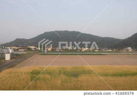 country side of Okayama view from train 41889379
