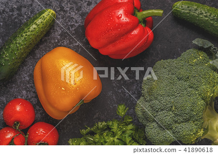 Set of vegetables for cooking 41890618