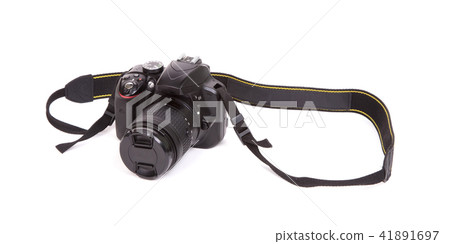 Digital camera isolated 41891697