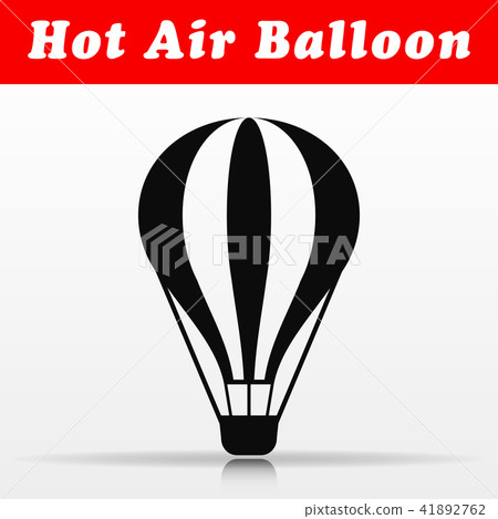hot air balloon vector icon 41892762